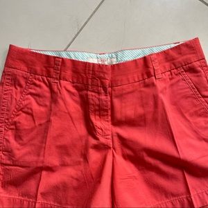 J.Crew Factory Coral Chino Shorts